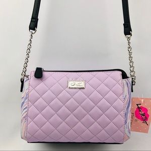 Betsey Johnson crossbody Lilac